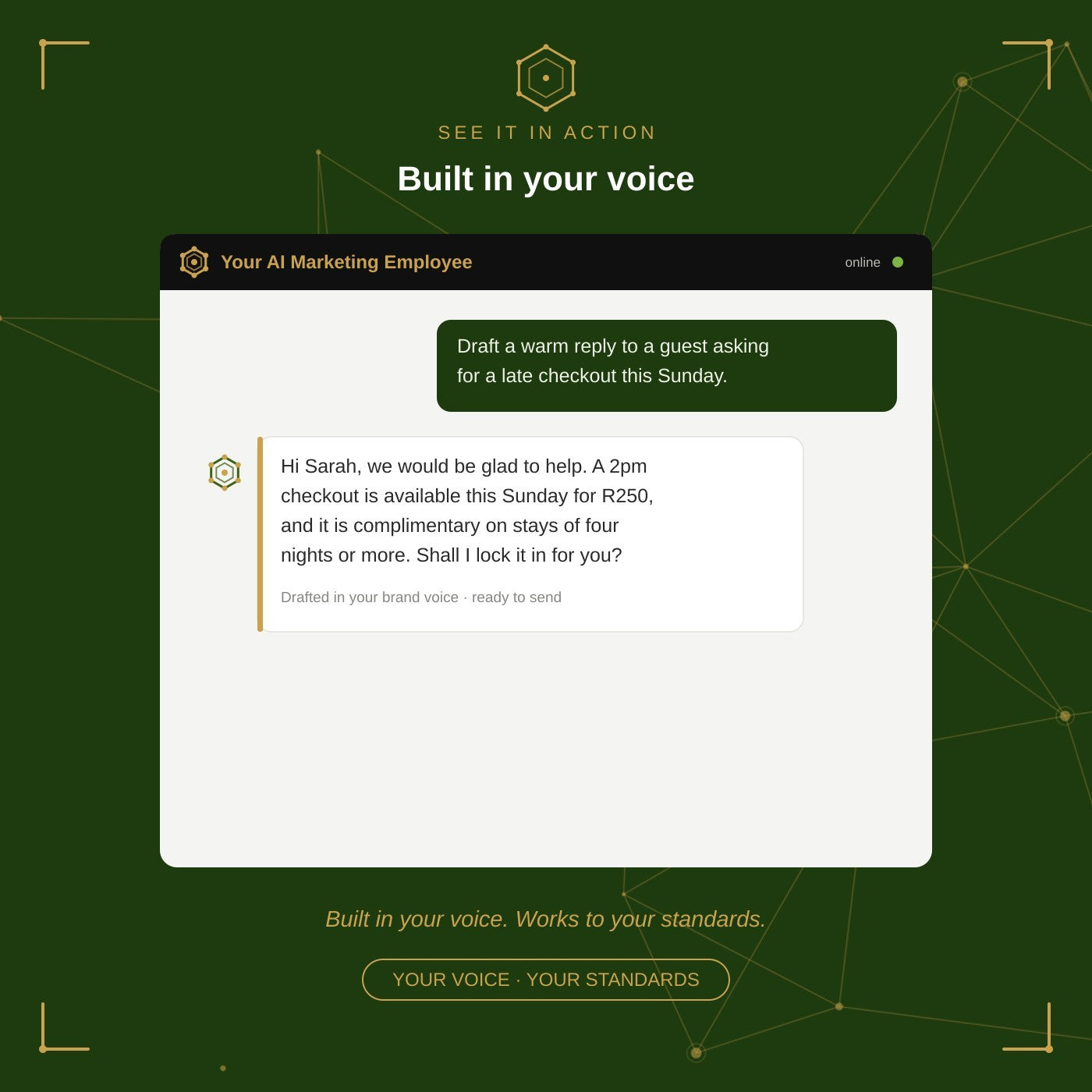 Done-With-You: Build Your AI Marketing Employee (Live)