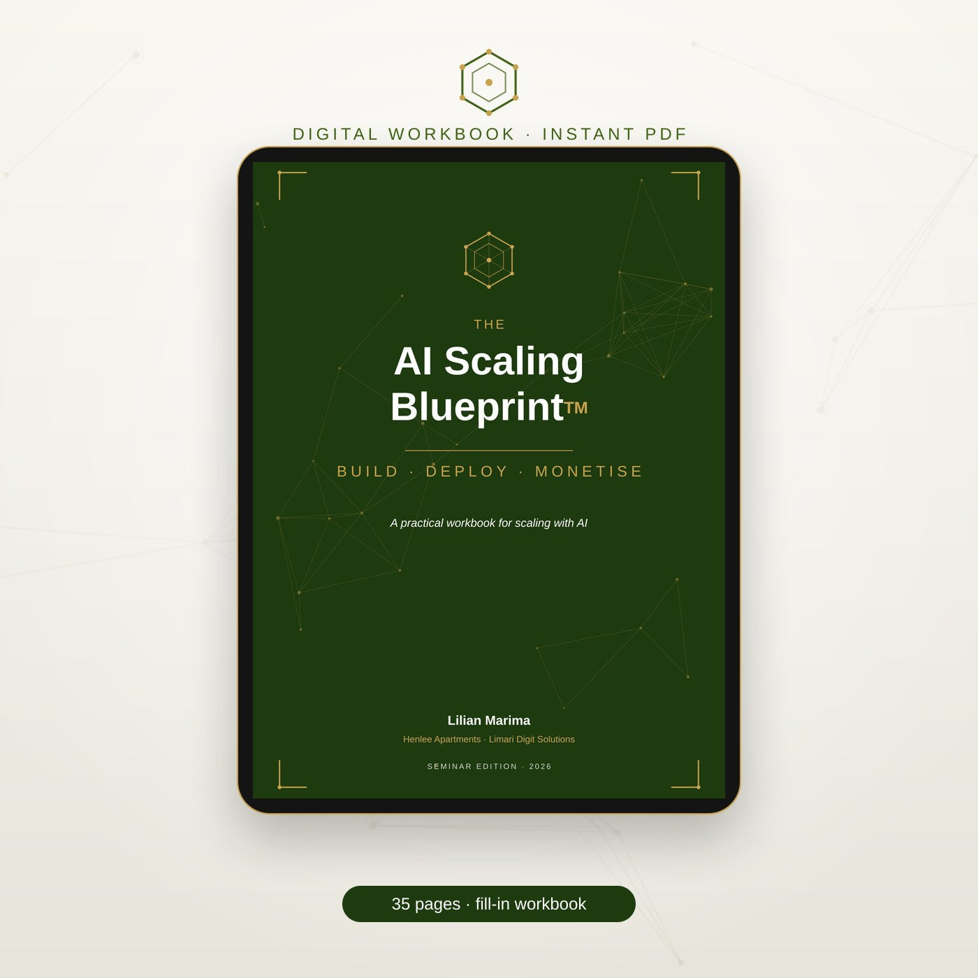 The AI Scaling Blueprint™ (Workbook)
