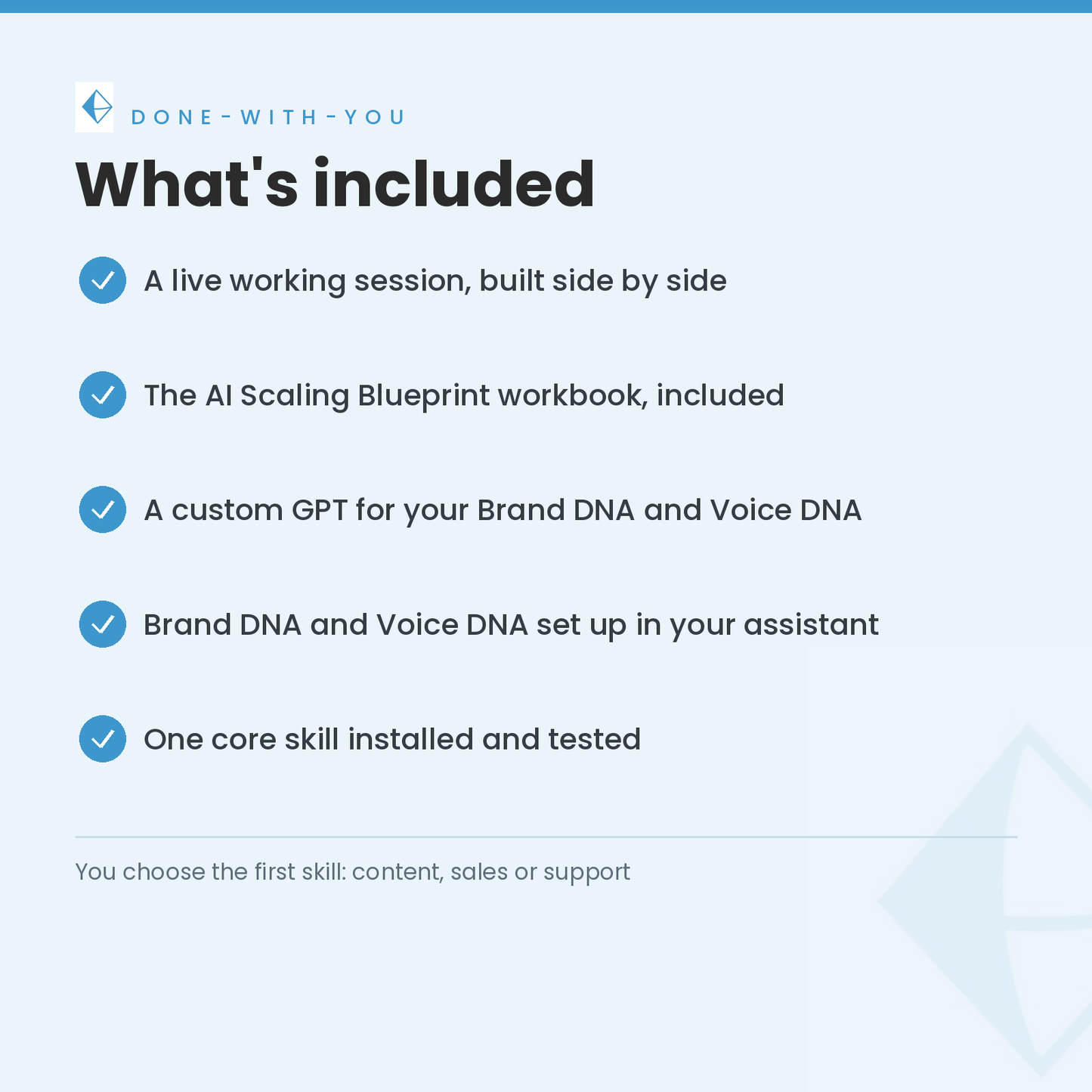Done-With-You: Build Your AI Employee (Live)